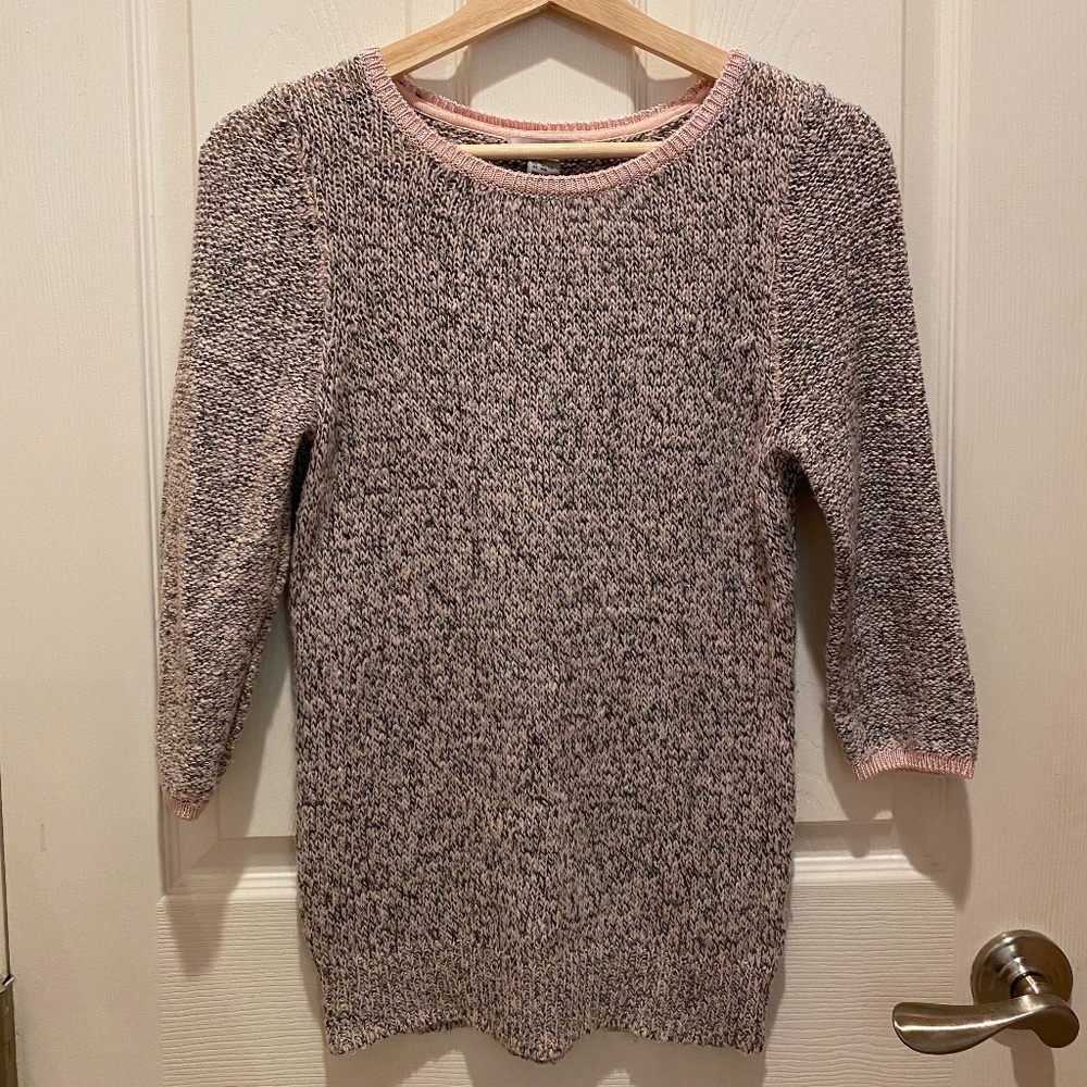 H&M Grey Speckled Sweater